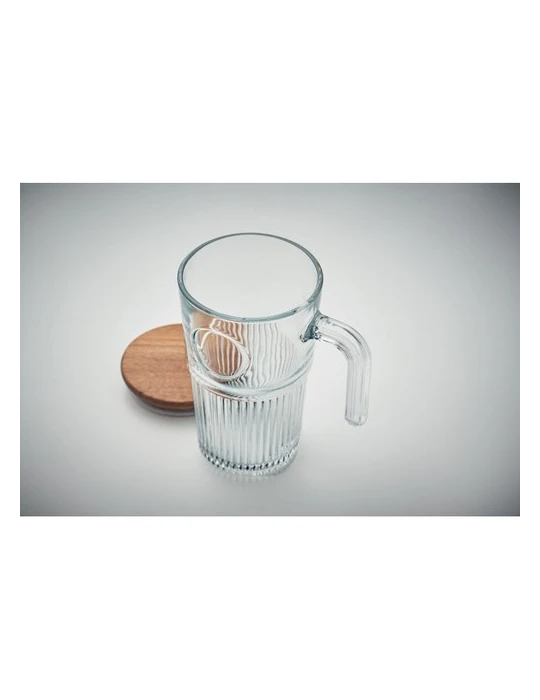 VITRIO JAR Mug en verre 450ml Matières : verre Couleurs : transparent personnalisable avec votre logo