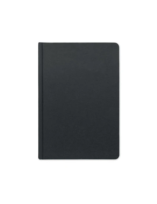 SUGAR Carnet A5 en PLA Couleurs : noir marquage laser ultra précis