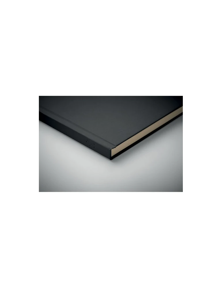 SUGAR Carnet A5 en PLA Couleurs : noir personnalisation rapide en France