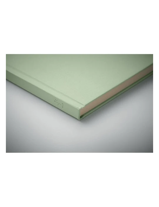SUGAR Carnet A5 en PLA Couleurs : vert menthe accessoire événementiel unique