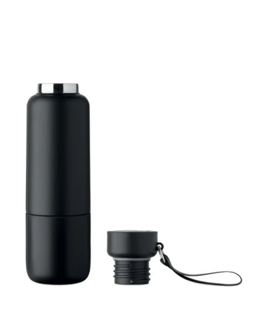 NOEKA Bouteille double paroi 500ml Couleurs : noir 2