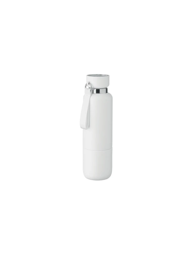 NOEKA Bouteille double paroi 500ml Couleurs : blanc personnalisable avec votre logo
