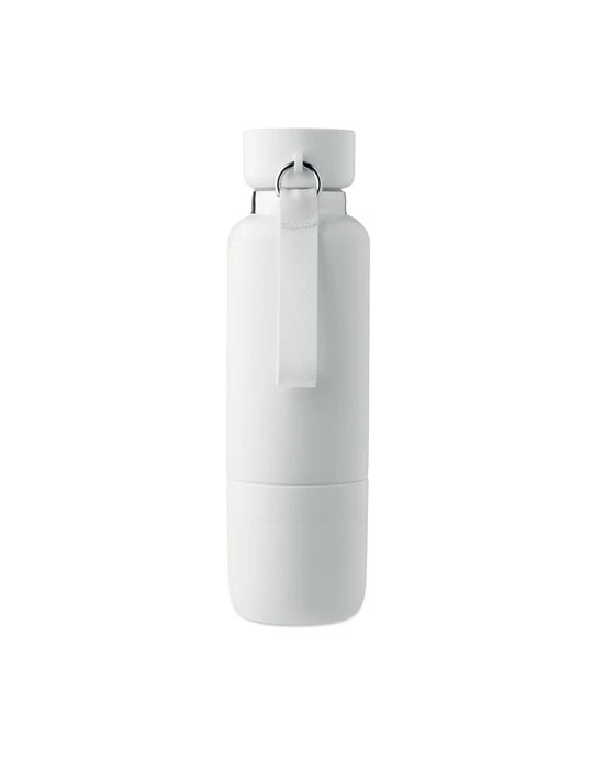 NOEKA Bouteille double paroi 500ml Couleurs : blanc cadeau client original