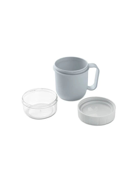 CUP ON GO Gobelet en PP 450 ml Couleurs : bleu bébé marquage laser ultra précis