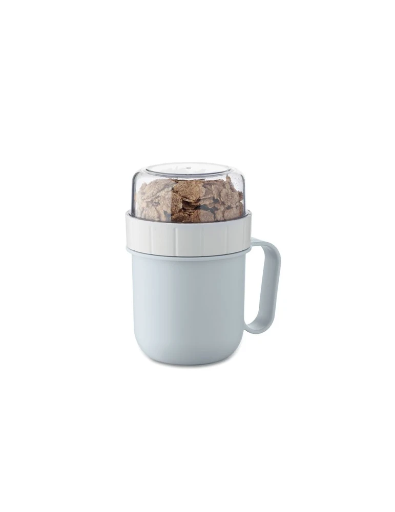 CUP ON GO Gobelet en PP 450 ml Couleurs : bleu bébé marquage couleur éclatante