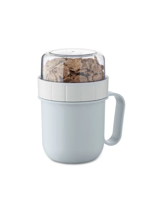 CUP ON GO Gobelet en PP 450 ml Couleurs : bleu bébé marquage couleur éclatante