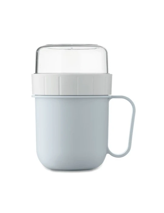 CUP ON GO Gobelet en PP 450 ml Couleurs : bleu bébé marquage laser ultra précis