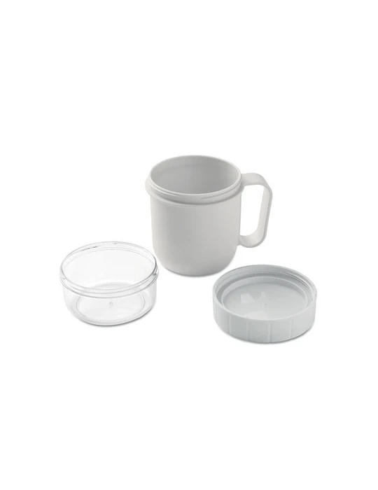 CUP ON GO Gobelet en PP 450 ml Couleurs : blanc goodies publicitaire événementiel