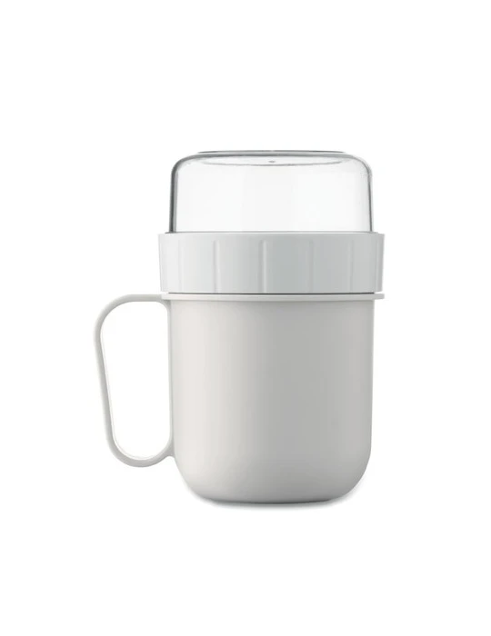 CUP ON GO Gobelet en PP 450 ml Couleurs : blanc goodies personnalisé en stock