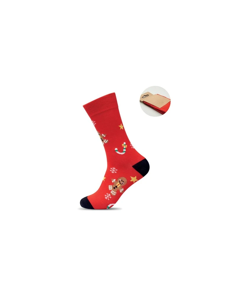 SOC MEDIUM Paire de chaussettes de Noël M
