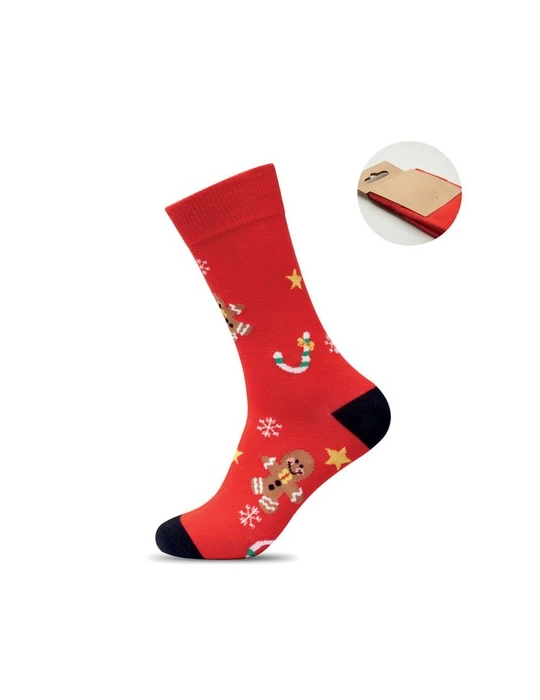 SOC MEDIUM Paire de chaussettes de Noël M