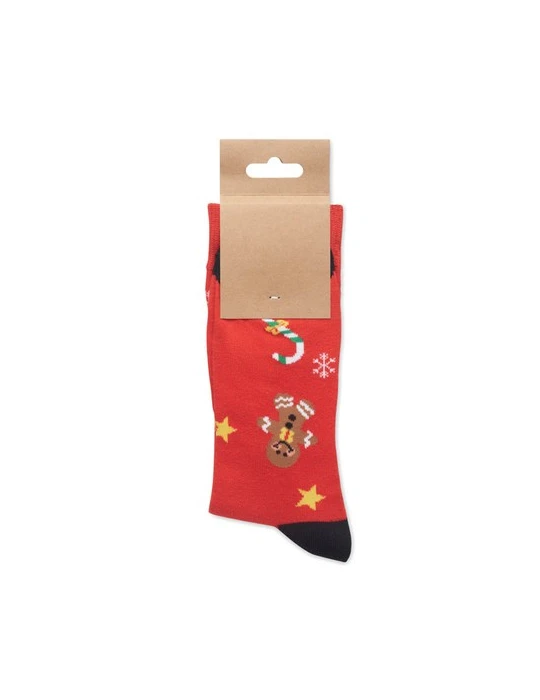 SOC MEDIUM Paire de chaussettes de Noël M