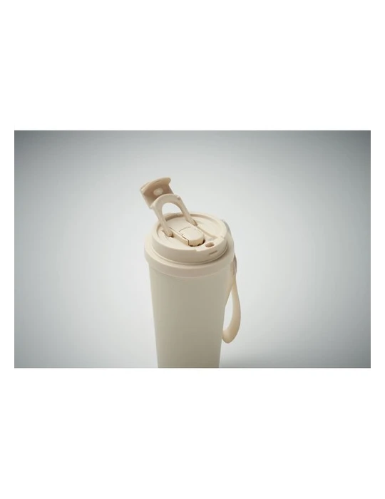 TOPAZ LARGE Gobelet double paroi 500ml Couleurs : beige cadeau collaborateur premium