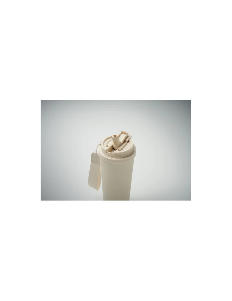 TOPAZ LARGE Gobelet double paroi 500ml Couleurs : beige goodies publicitaire durable