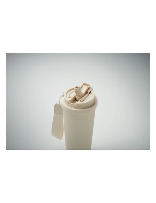 TOPAZ LARGE Gobelet double paroi 500ml Couleurs : beige goodies publicitaire durable