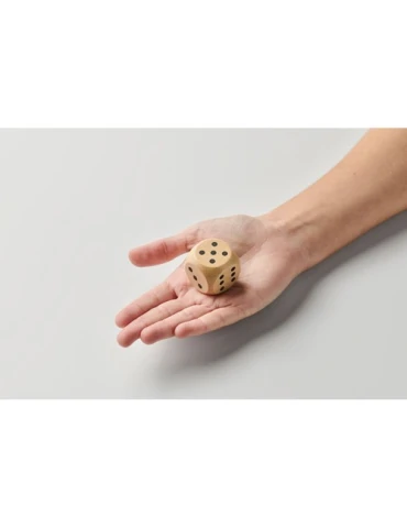 DADIN Dés en bois Schima 3cm dia 2