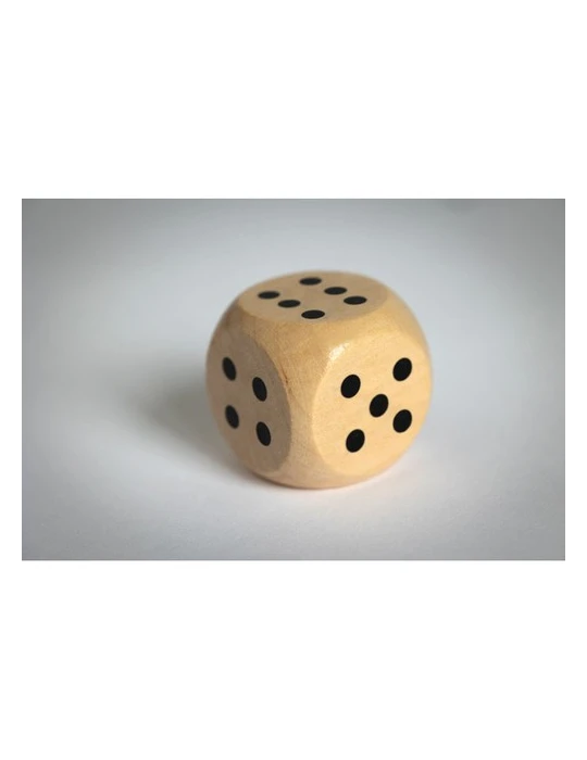 DADIN Dés en bois Schima 3cm dia