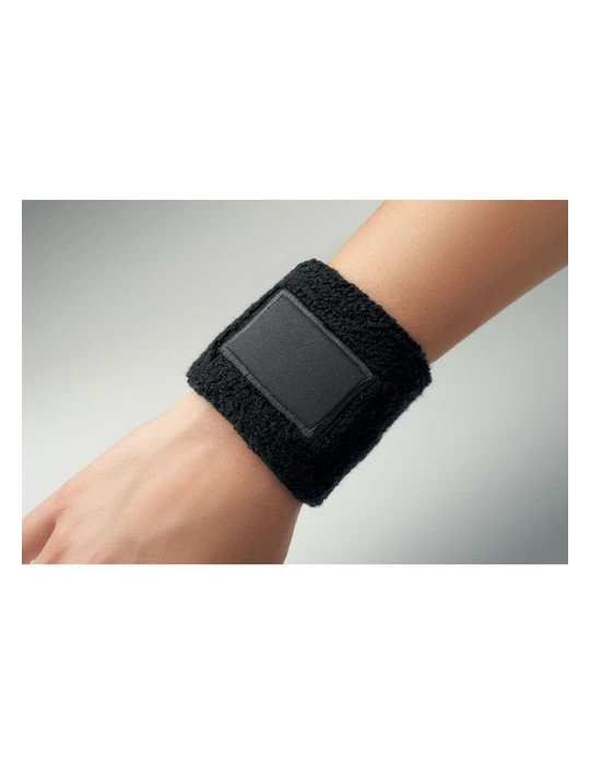 TEKUBI Bracelet en polycoton Couleurs : noir impression haute définition