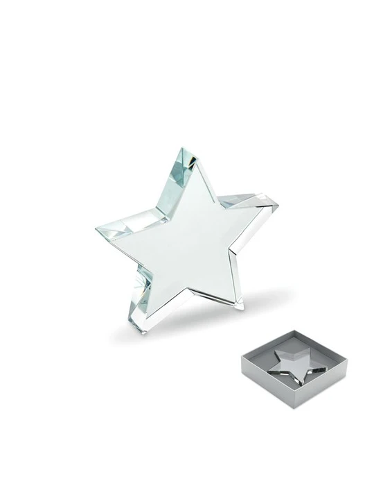 STARWARD Trophée en verre Etoile