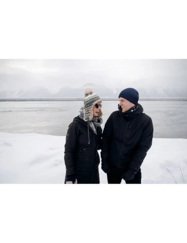 ANVIK Bonnet tricoté avec revers Matières : acrylique Couleurs : bleu 2