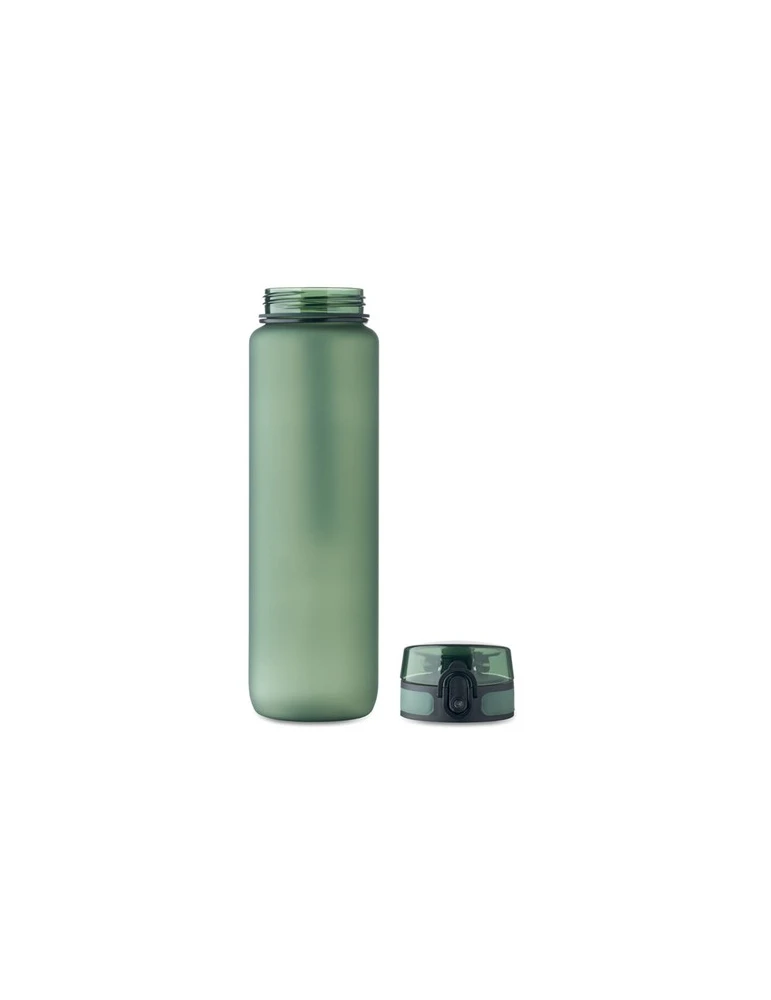 ISFORDEN MARK Bouteille de sport RPET 1L Couleurs : vert foncé goodies entreprise design