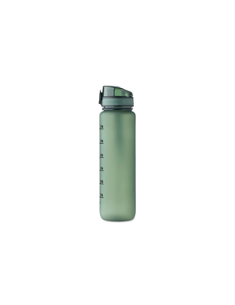 ISFORDEN MARK Bouteille de sport RPET 1L Couleurs : vert foncé accessoire événementiel unique