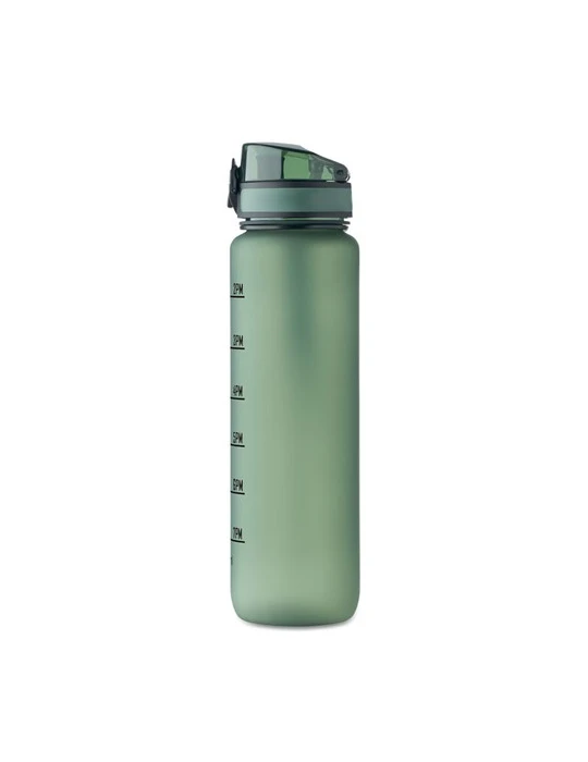ISFORDEN MARK Bouteille de sport RPET 1L Couleurs : vert foncé accessoire événementiel unique