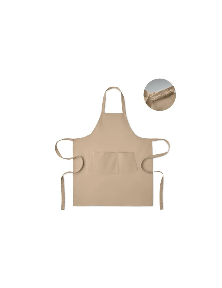 GAMMA Tablier en coton bio 240 gr/m²