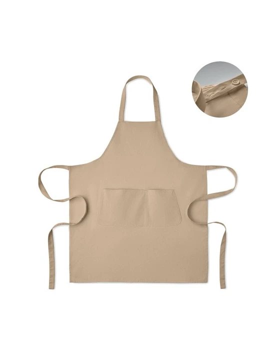 GAMMA Tablier en coton bio 240 gr/m²