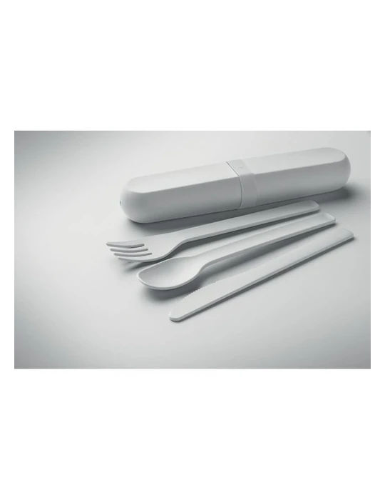 BITEFUL Set de couverts et étui en PLA