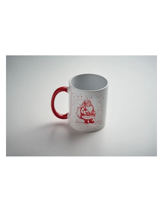 FESTIMUG Mug de Noël en céramique 300ml Couleurs : blanc personnalisation sur mesure