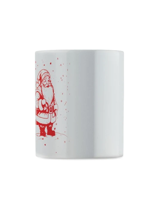 FESTIMUG Mug de Noël en céramique 300ml Couleurs : blanc personnalisation rapide en France