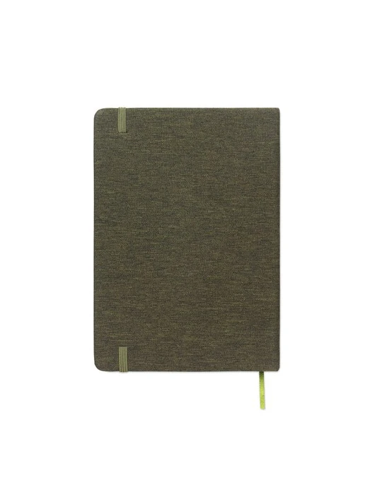 RINBOOK Cahier A5 support de téléphone Matières : papier recyclé Couleurs : vert foncé goodies publicitaire durable