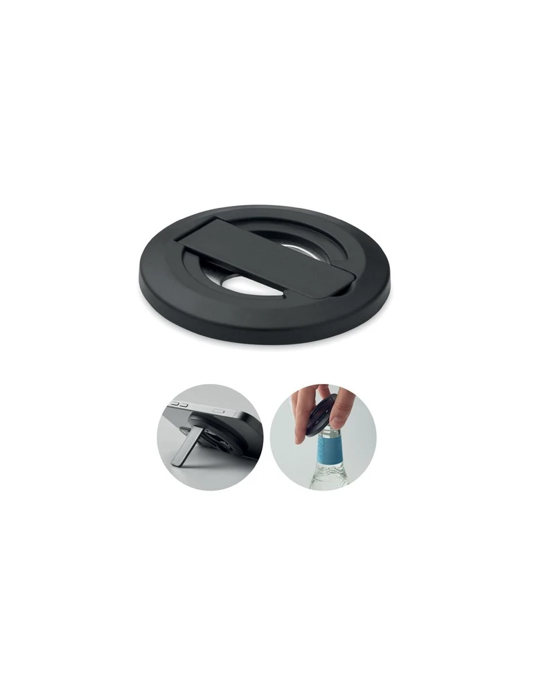 DOSENUNO Support téléphone décapsuleur Matières : ABS Couleurs : noir