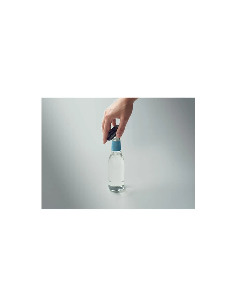 DOSENUNO Support téléphone décapsuleur Matières : ABS Couleurs : noir accessoire événementiel unique