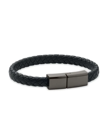 FAULETI CHARGE Câble bracelet tressé type C Couleurs : noir 2
