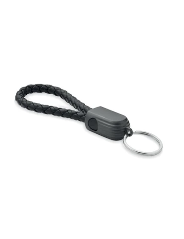 FAULETI LOOP Câble porte-clés de type C Couleurs : noir 2