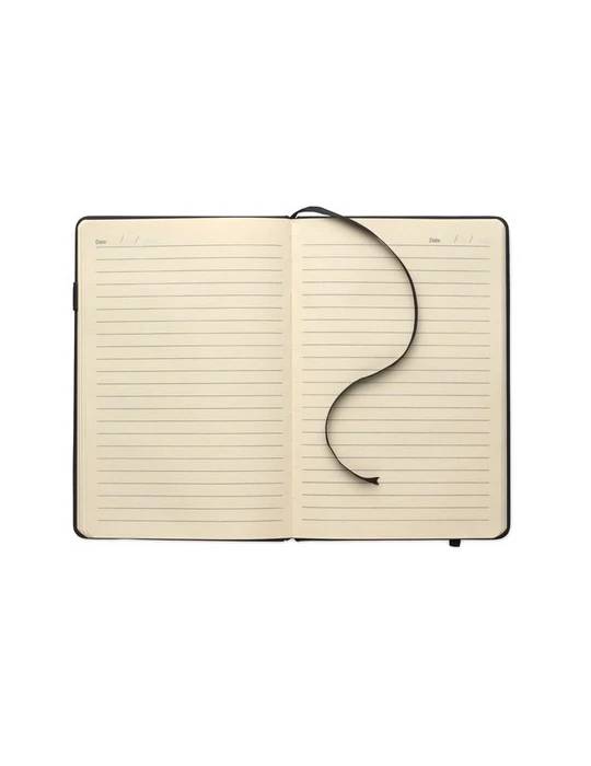 USBNOTE Carnet A5 avec USB intégrée Matières : papier recyclé Couleurs : noir impression haute définition