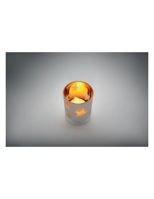 LANDLE Bougie LED Matières : verre Couleurs : doré livraison express 24h 48h