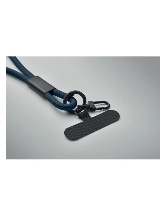 COCHARGE Cordon de charge 60W Matières : PET Couleurs : bleu marine objet promotionnel éco-responsable