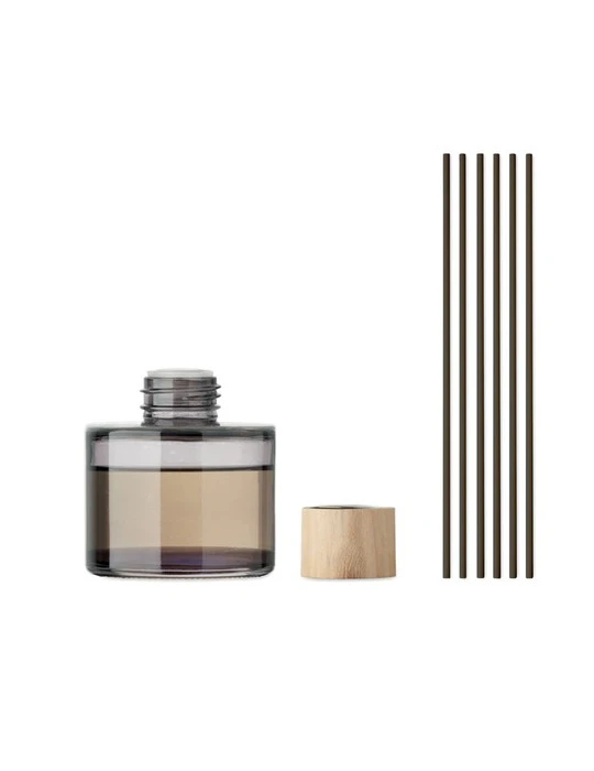 NOIROMA Diffuseur arôme vanille Matières : verre Couleurs : noir impression haute définition