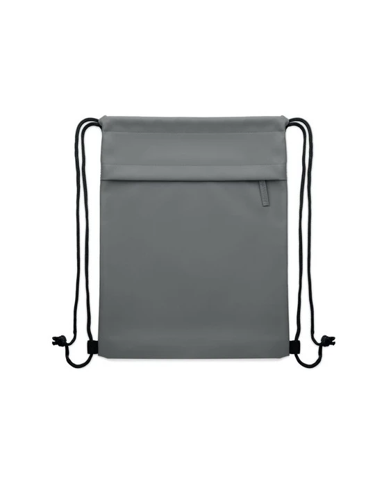 BANGKOK BAG Sac à cordon en 600D RPET Couleurs : pierre accessoire événementiel unique