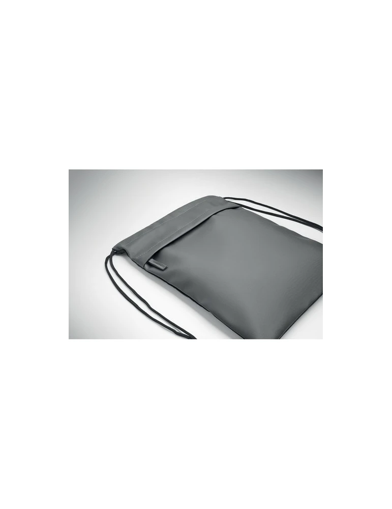 BANGKOK BAG Sac à cordon en 600D RPET Couleurs : pierre cadeau client original