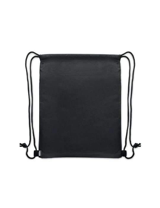 BANGKOK BAG Sac à cordon en 600D RPET Couleurs : noir livraison express 24h 48h