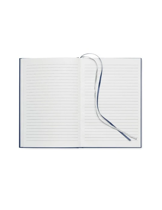 JOURNU Carnet de notes A5 recyclé Matières : papier recyclé Couleurs : bleu marine marquage laser ultra précis