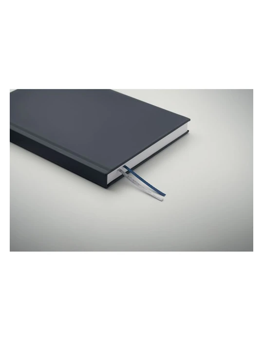 JOURNU Carnet de notes A5 recyclé Matières : papier recyclé Couleurs : bleu marine personnalisation rapide en France