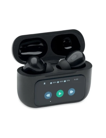 SILENCIO Ecouteurs TWS en ABS Couleurs : noir