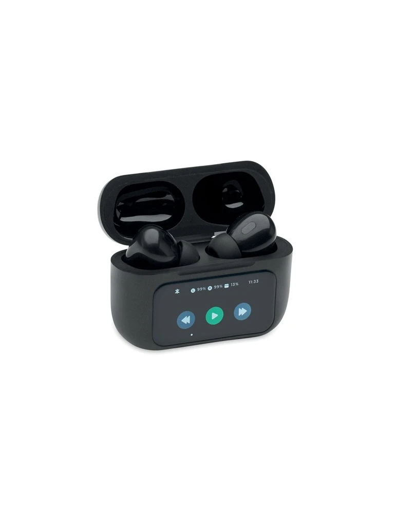 SILENCIO Ecouteurs TWS en ABS Couleurs : noir