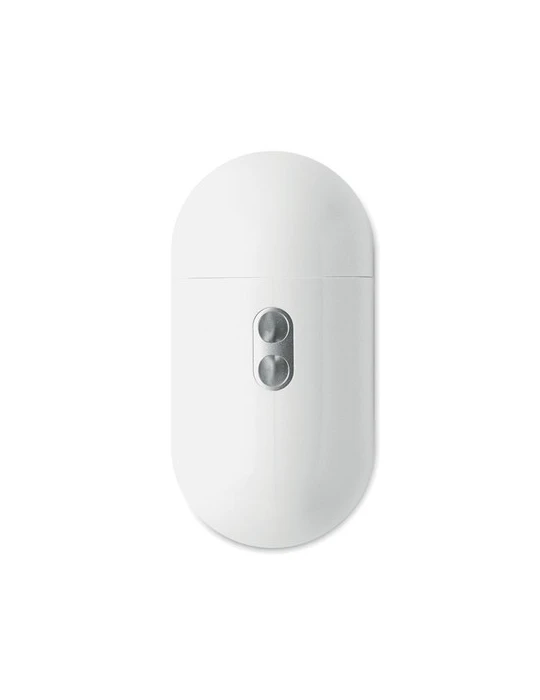 SILENCIO Ecouteurs TWS en ABS Couleurs : blanc objet promo petit budget