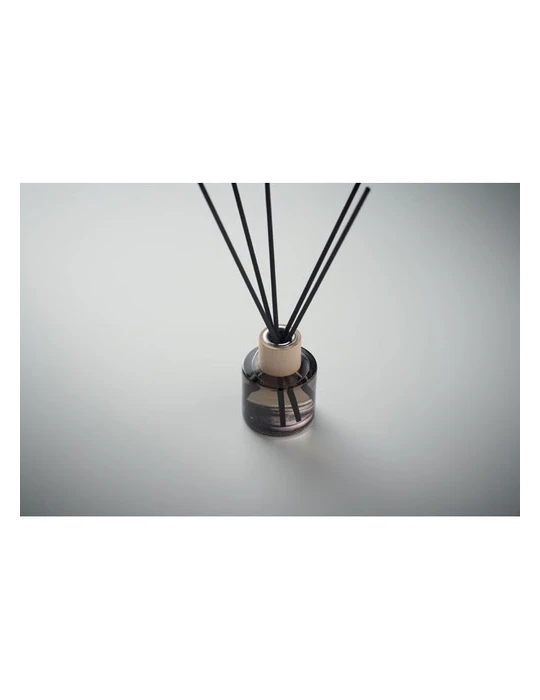 KNOS Diffuseur arôme vanille Matières : verre Couleurs : noir impression haute définition